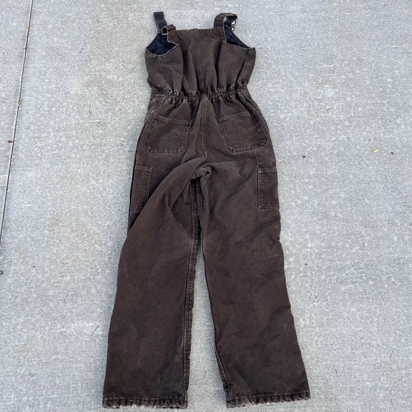 Vintage Carhartt Women's S(4/6) Regular Zeeland Quilted Insulated Bib Overalls - Picture 2 of 5